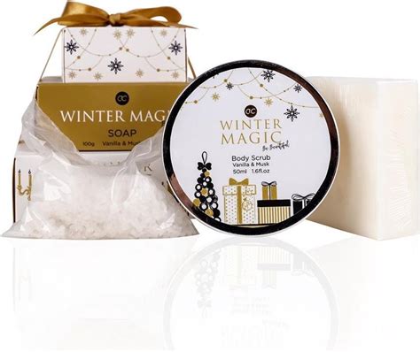 Bad Set Geschenkset Winter Magic Delig Vanilla Musk Voor