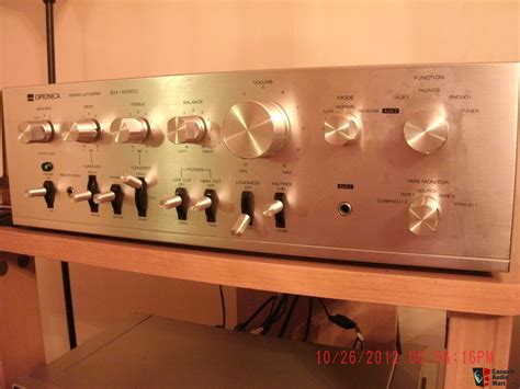 Rare Optonica Sm U Integrated Photo Us Audio Mart