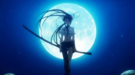 post an anime character standing before a moon landscape - Anime ...