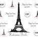 Sweet 16 Paris Theme Eiffel Tower Theme Photobooth Backdrop Sweet 15