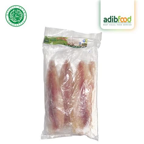 Dori Pangasius Fillet BL Glaze 20 Belly Off 1 KG Adibfood