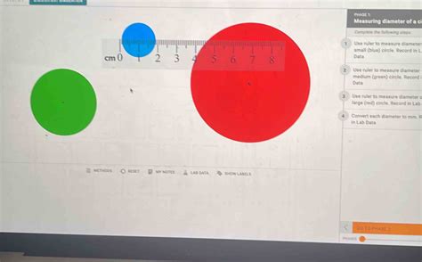 PHASE 1 Measuring Diameter Of A C Complete The Following Steps 1 Use