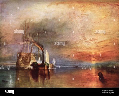 Joseph Mallord William Turner S The Fighting Temeraire Circa