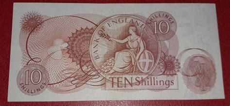 Bank Of England 10 Shillings Note Fforde Unc Ebay