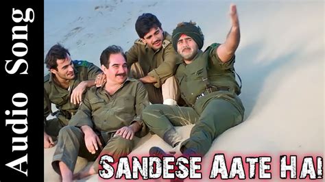 Sandese Aate Hai Full Audio Song Roop K Sonu Nigam Indian Army