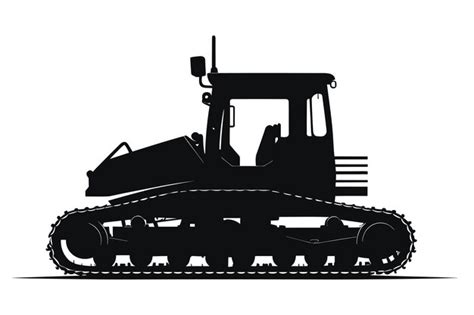 Premium Vector | Silhouette of Construction equipment