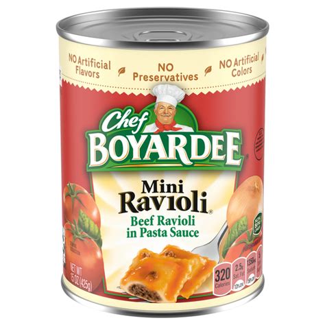 Save On Chef Boyardee Mini Beef Ravioli In Pasta Sauce Order Online