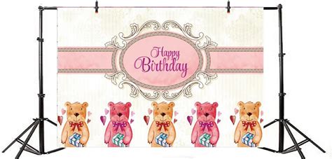 Amazon Yeele 6x4ft Happy Birthday Backdrop Vinyl Baby Girl