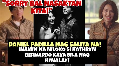 DANIEL PADILLA NAG SALITA NA SA TUNAY NA DAHILAN NG HIWALAYAN NILA NI