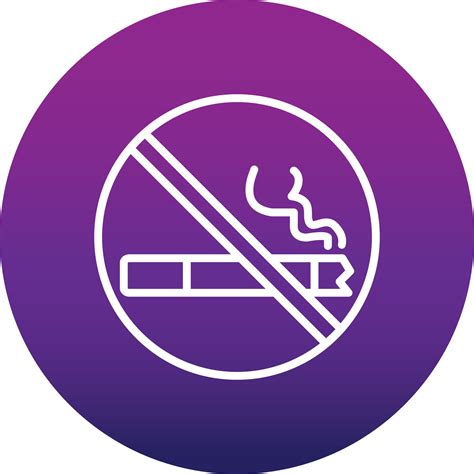 No Smoking Vector Icon 16481708 Vector Art At Vecteezy