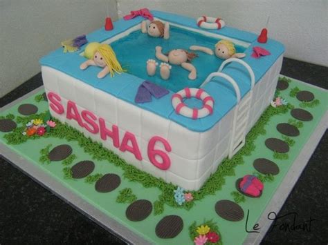 Swimming Pool Party Games Pool Party Cake Flickr Photo Sharing