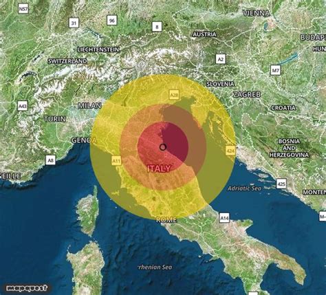 Terremoto In Provincia Di Forli Cesena In Emilia Romagna A Cesenatico