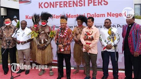 Ini Alasan Mendagri Tito Prioritaskan Pemekaran DOB Di Papua Tribun