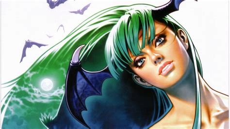 Download Morrigan Aensland Comic Darkstalkers HD Wallpaper