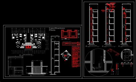 Circular Elevator Dwg