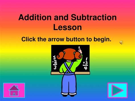 Ppt Addition And Subtraction Lesson Powerpoint Presentation Free