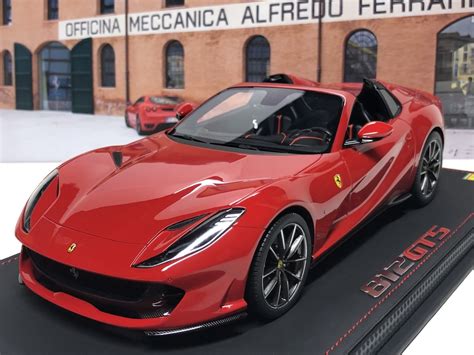 【未使用 （詳細）】再入荷！ Bbr 118 Ferrari 812 Gts Rosso Corsa レッド ブラックキャリパー フェラーリ