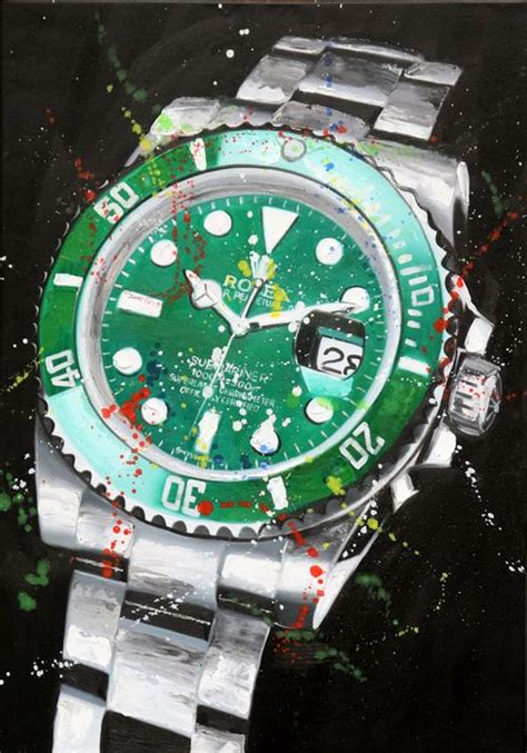 Rolex New Fine Art Print Rolex Submariner Lv Catawiki