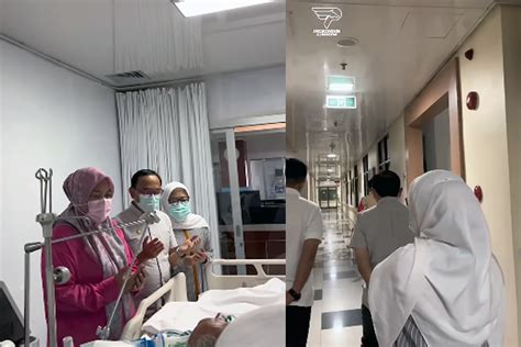 Pj Bupati Kuningan Jenguk Acep Purnama Sampaikan Kondisi Terkini