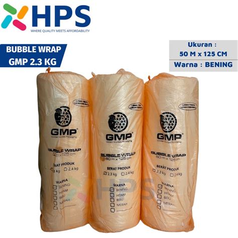 Jual Plastik Bubble Wrap Cm X M Murah Premium Tebal Bening Gmp