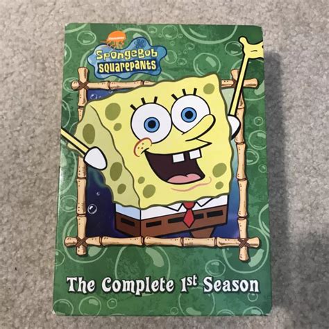 SPONGEBOB SQUAREPANTS COMPLETE First Season 1 DVD Box Set 3 Disc