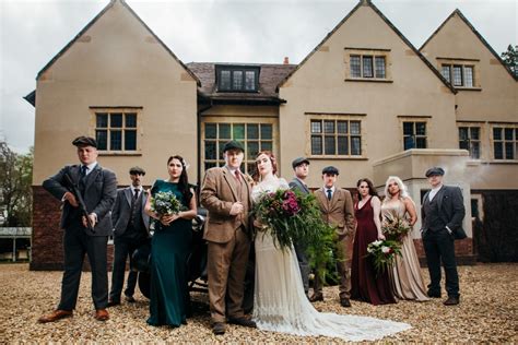 EPIC Peaky Blinders Wedding - 1920s meets 2020s ⋆ Unconventional Wedding