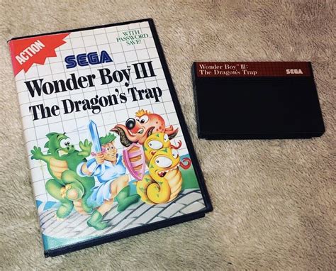 Wonder Boy Iii The Dragon S Trap Master System Pal Prix Photo