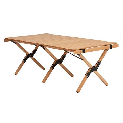 Big Size Outdoor Wooden Table Wood Table Outdoor Camping Wooden Outdoor