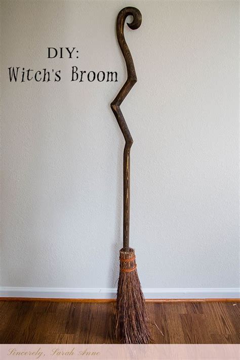 DIY Witch S Broom Witch Diy Witch Broom Halloween Decorations