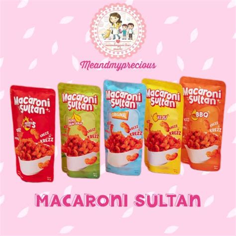 Jual Mmp Macaroni Sultan Jajanan Viral Renyah Gurih Cemilan Kekinian