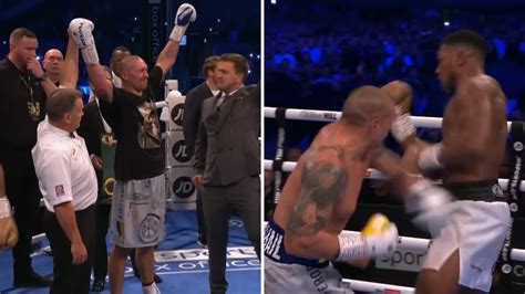 Video Tak Wygl Da A Pierwsza Walka Usyk Vs Joshua W Sobot Wielki