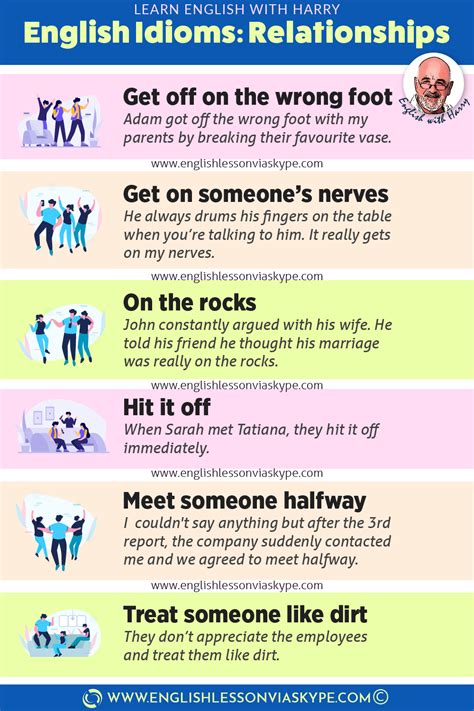 English Idioms About Relationships Learn English With Harry 👴