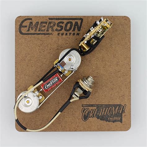 Emerson Custom 3 Way Telecaster Prewired Kit 2023 Reverb Uk