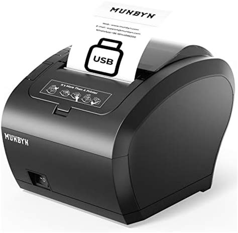 Munbyn Mm Thermal Printer Receipt Printer Pos Cashier Printer With