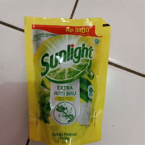 Jual Sunlight Jeruk Nipis And Daun Mint 210 Ml Shopee Indonesia
