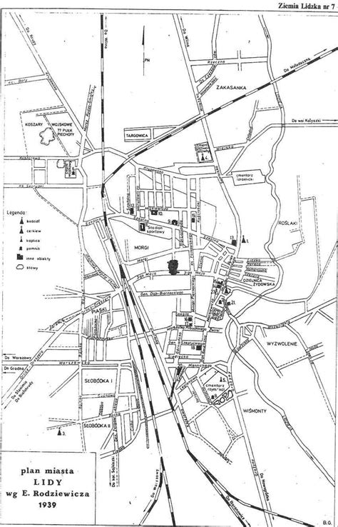 Maps of Lida city and distruct. Мапы Лiды i Лiдчыны