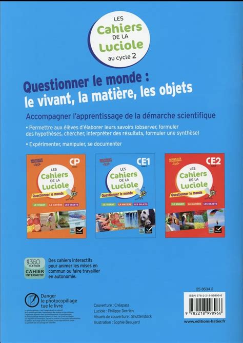 Les Cahiers De La Luciole Ce Questionner Le Monde Du Vivant De La