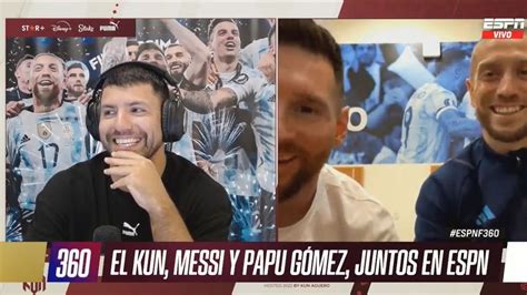 Messi y el Kun se tentaron con el look de Papu Gómez Se quiso