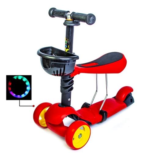 Детский самокат Scooter Smart 3in1 красный (NST025571091) – фото ...