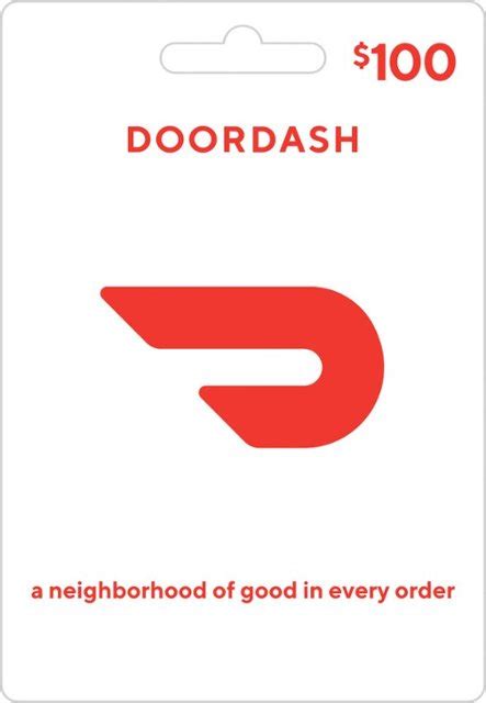 Doordash Gift Card Doordash Posa Best Buy