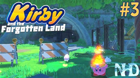 Lets Play Kirby And The Forgotten Land Pt3 Natural Plains Through The Tunnel Youtube