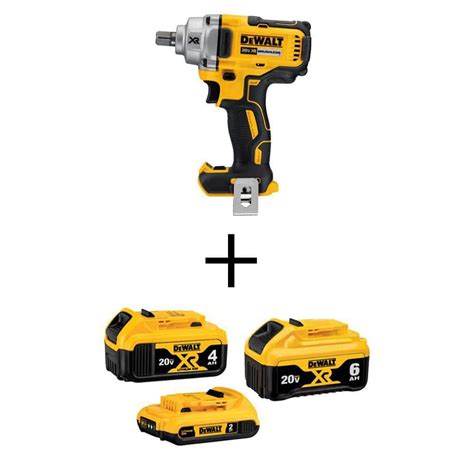 Dewalt 20v Max Xr Cordless Brushless 12in Impact Wrench 20v 60ah Battery 20v 40ah Battery