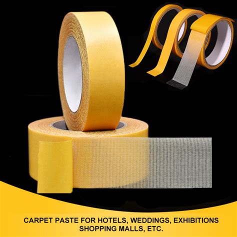 M Roll Strong Fixation Double Sided Tape Cloth Base Tape Translucent