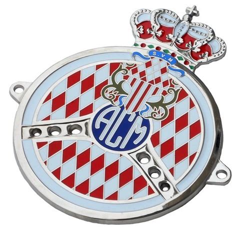 AUTOMOBILE CLUB OF MONACO GRILLE BADGE