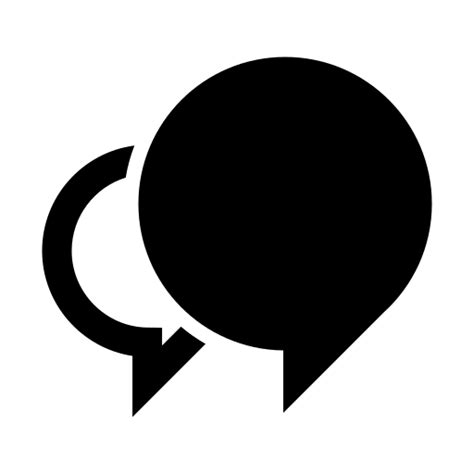 Bubble Chat Communication Double Message Round Icon Download Free Icons