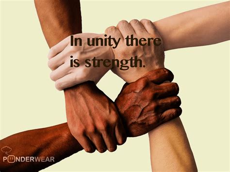 Strength In Unity Inspirationalquotes