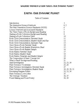 Earth Our Dynamic Planet By My Seasonal Treasury Tpt