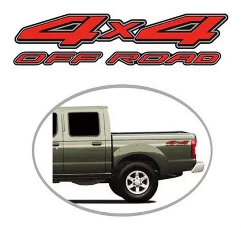 Adesivo X Off Road Frontier Nissan Frontier Lateral Parcelamento