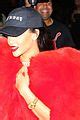 Rihanna Shows Off Her Love For Nyc In Red Fur Heart Coat Photo