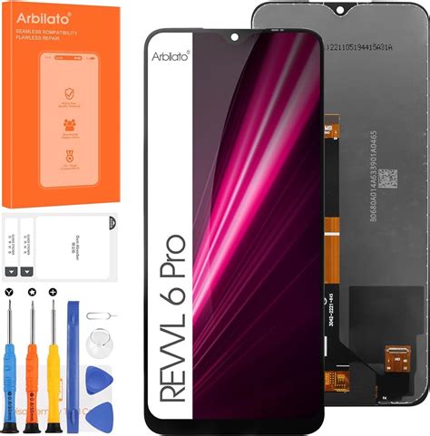 For T Mobile REVVL 6 Pro Screen Replacement 6 82 For T Mobile REVVL 6